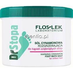 Flos-Lek Dr Stopa Sól cynamonowa rozgrzewająca do kąpieli zziębniętych stóp 500 g
