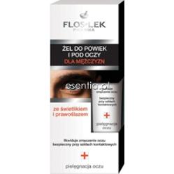 Flos-Lek Pharma Żel ze świetlikiem pod oczy i do powiek dla mężczyzn 20 ml