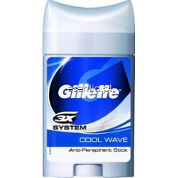 Gillette 3X System Dezodorant w sztyfcie Cool Wave 48 ml